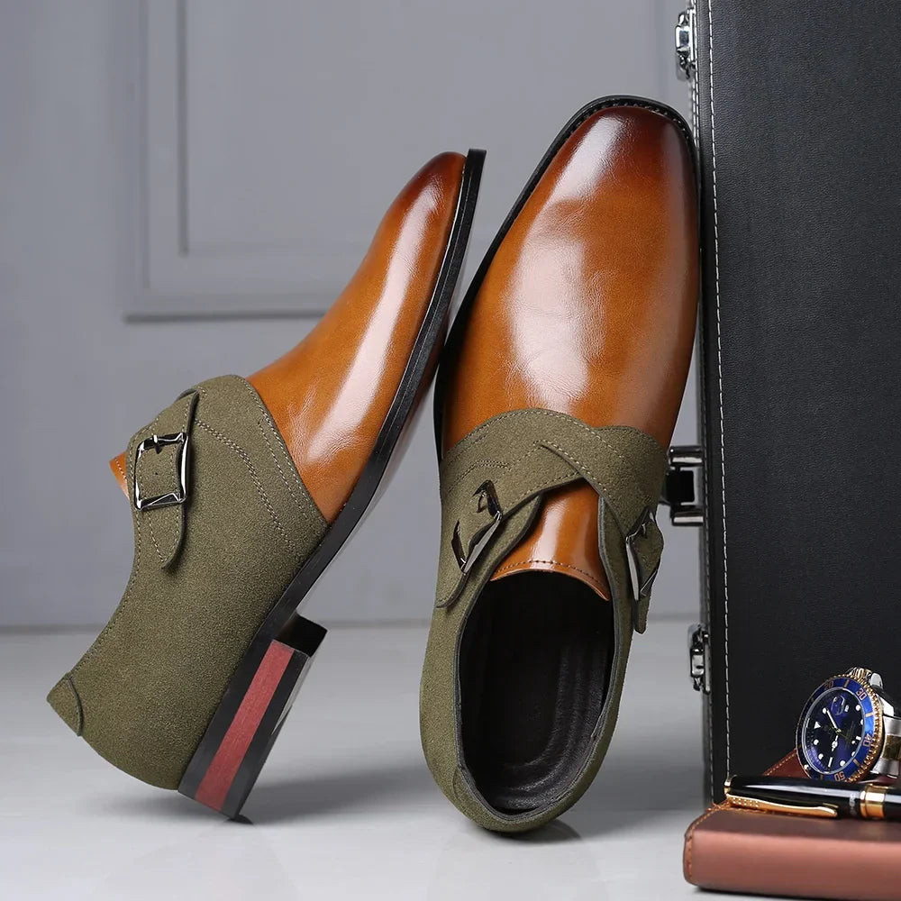 Luca | Klassieke Leren Veterschoenen voor Heren – Tijdloos & Verfijnd