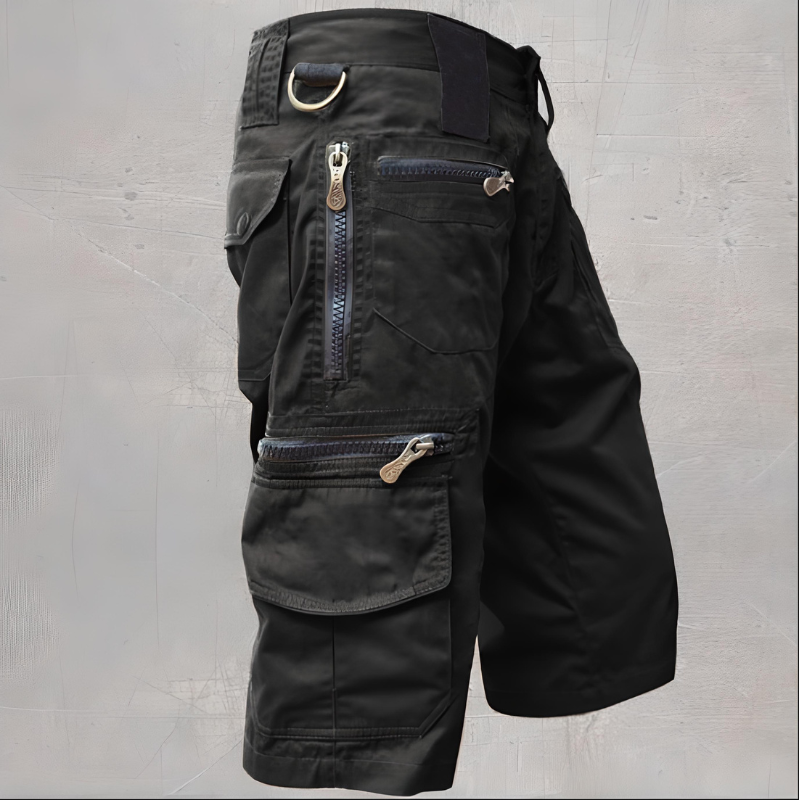 NOLAN | Outdoor Cargoshorts met Ritsvakken – Stoer & Functioneel