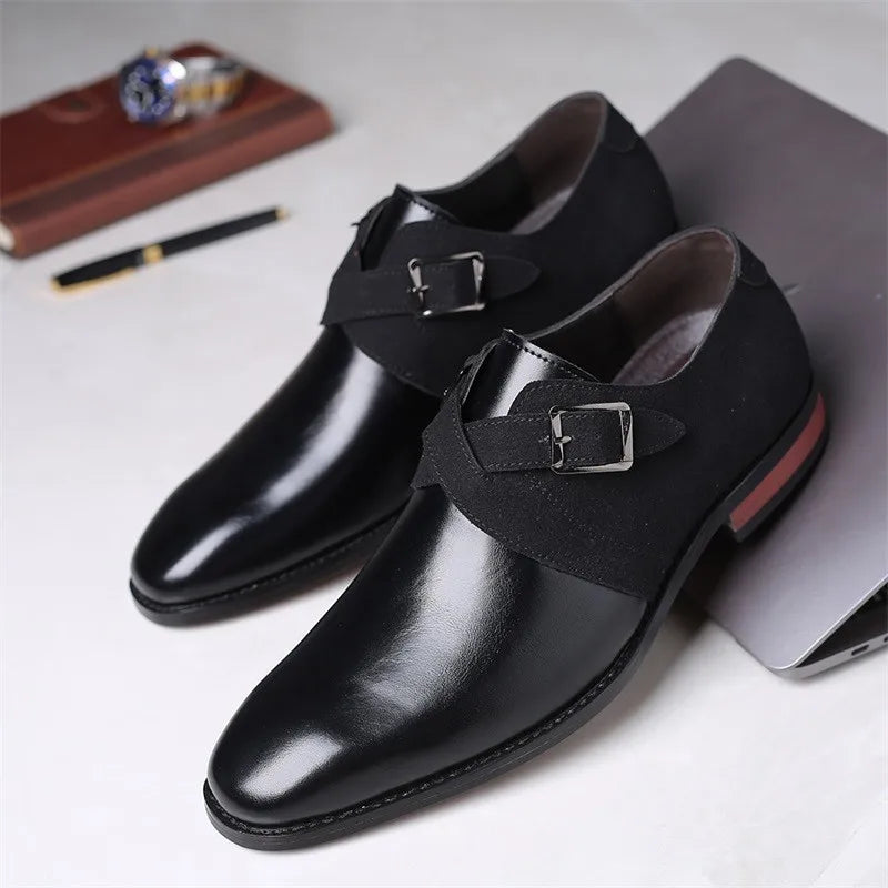 Luca | Klassieke Leren Veterschoenen voor Heren – Tijdloos & Verfijnd