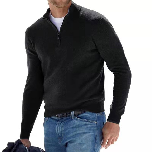 Liam | Halfzip Sweater Heren | Modern & Veelzijdig Design