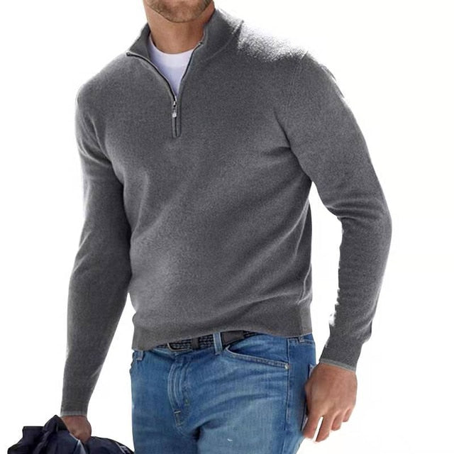 Liam | Halfzip Sweater Heren | Modern & Veelzijdig Design