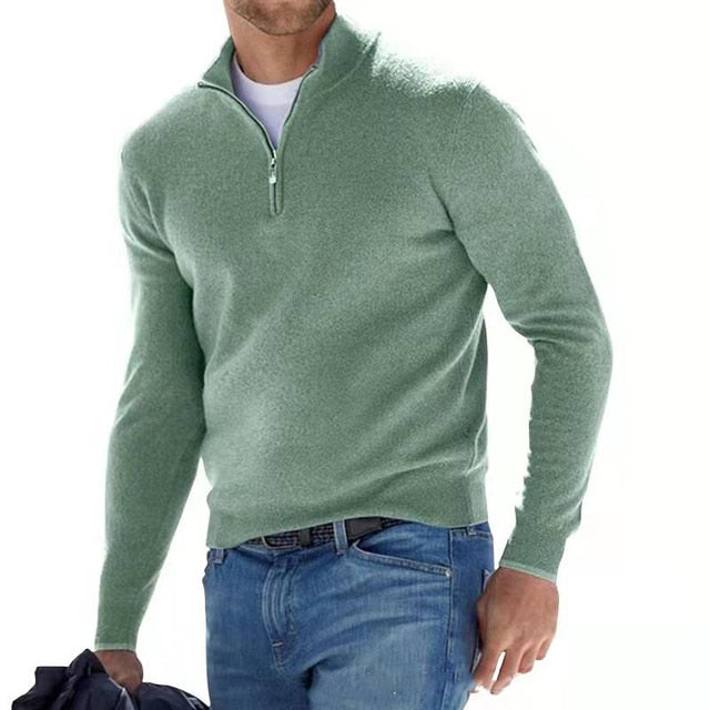 Liam | Halfzip Sweater Heren | Modern & Veelzijdig Design