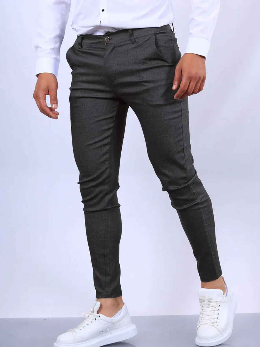 Heren chino | Slim fit broek met moderne pasvorm en stijlvolle uitstraling