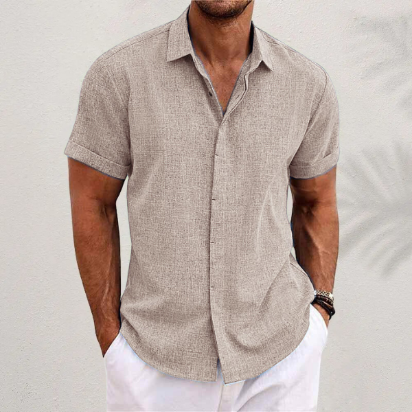 Noah | Button-Up Overhemd voor Heren – Licht & Stijlvol