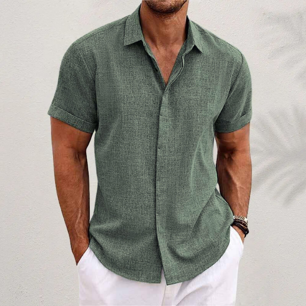 Noah | Button-Up Overhemd voor Heren – Licht & Stijlvol