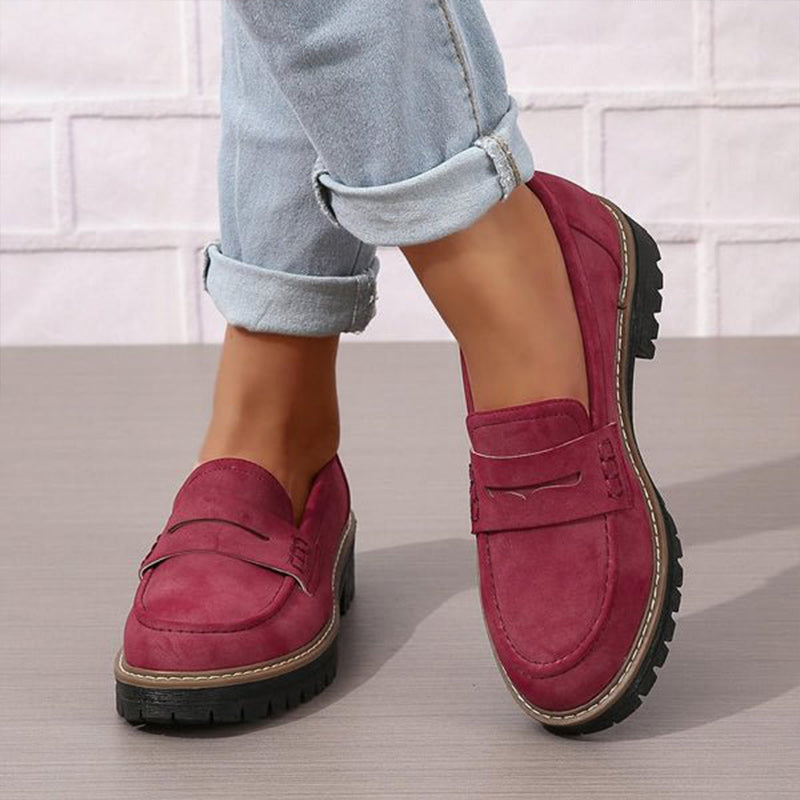 Lilia | Comfortabele Plateau Loafers voor Dames