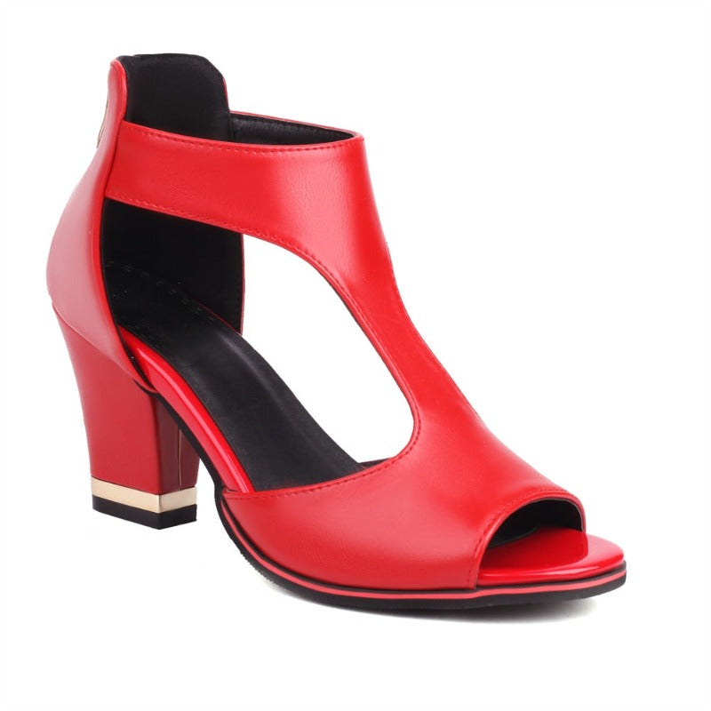 Elegante Dames Sandalen met Hak | Stijlvol & Comfortabel