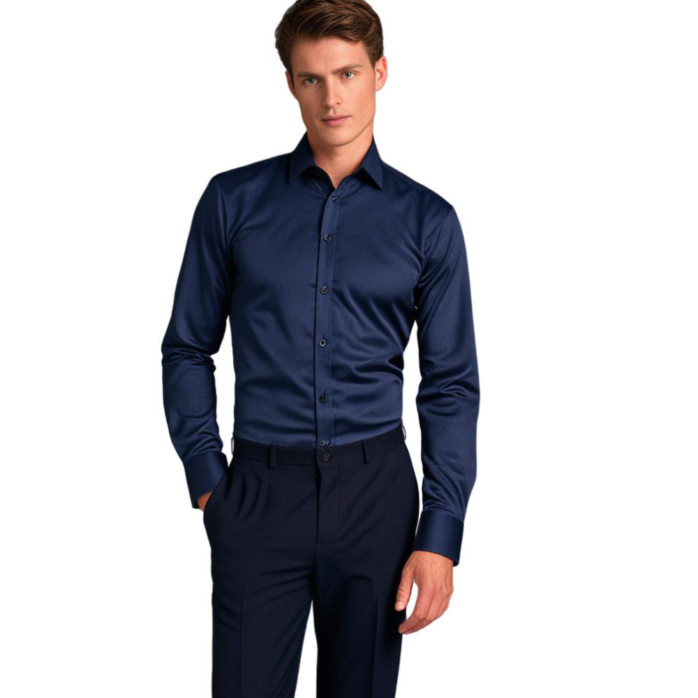 Stretch Overhemd voor Heren – Perfect voor Zomer en Werk