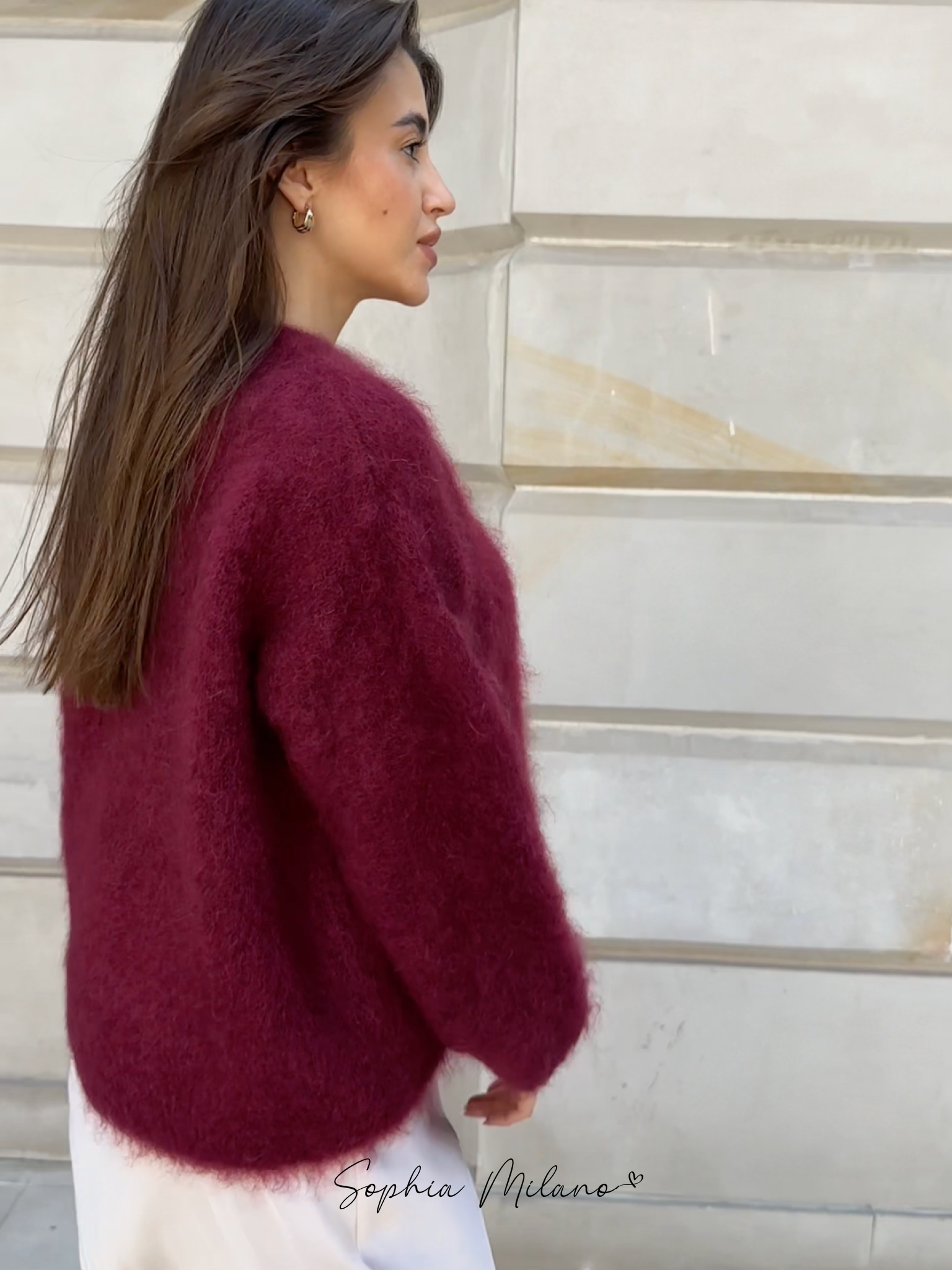 Elodie - Luxe Oversized Trui voor Tijdloze Stijl