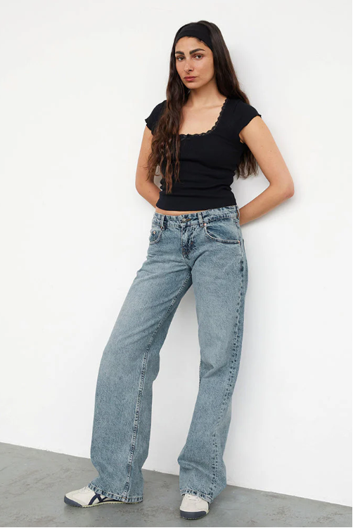 Mila Low-Rise Jeans | Trendy & Comfortabel