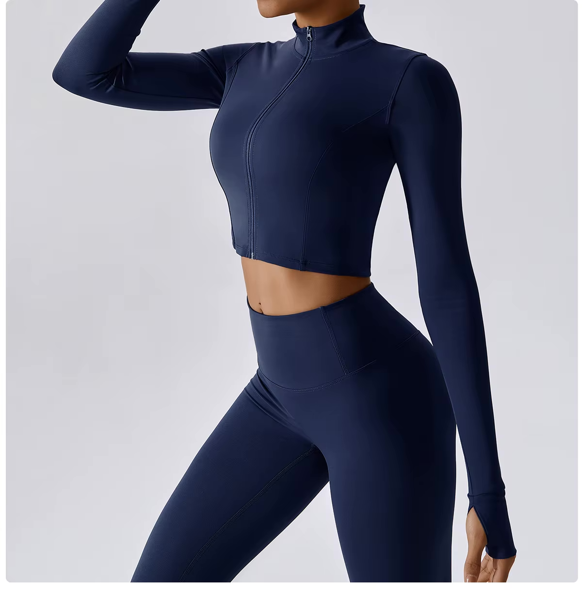 Sportset Dames 3-Delig | Legging, top en vest voor pilates en fitness