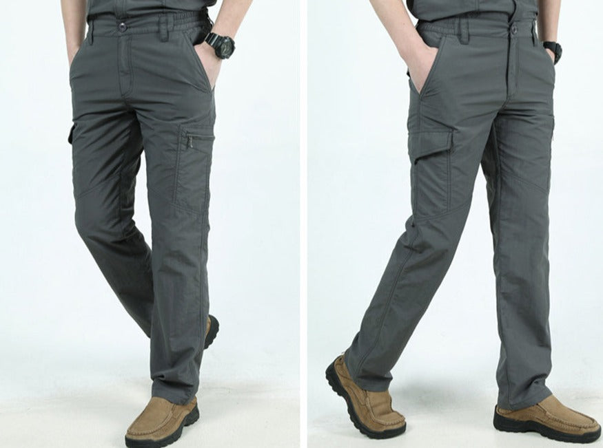 Heren cargo broek | Functioneel ontwerp met praktische zakken