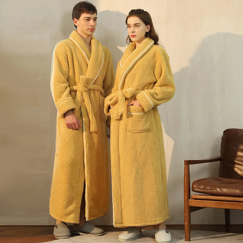 NOAH | Luxe Badjas met Ceintuur – Comfortabel & Stijlvol