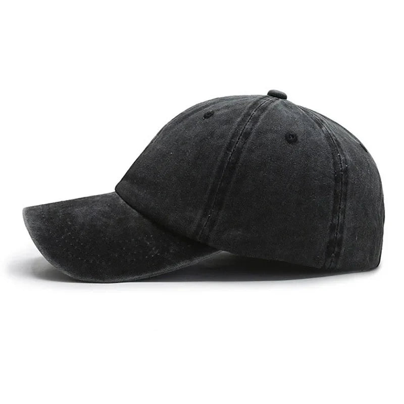 Unisex gewassen baseballpet – verstelbaar en stijlvol