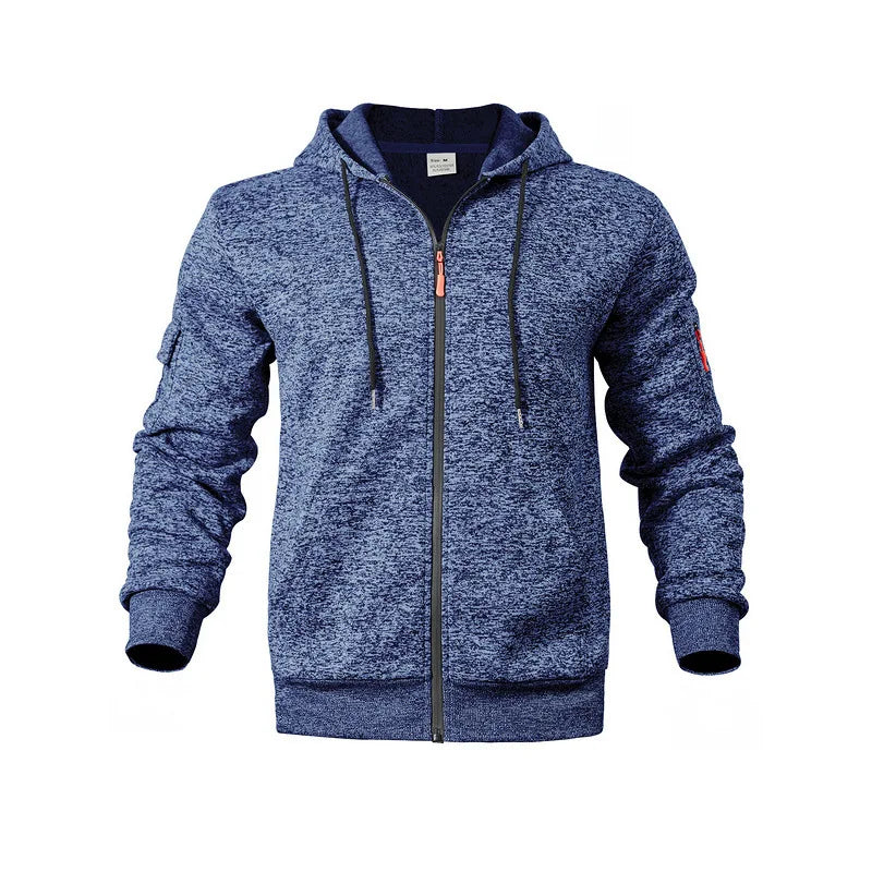 Heren Fleece Vest met Rits | Regular Fit voor Dagelijks Gebruik