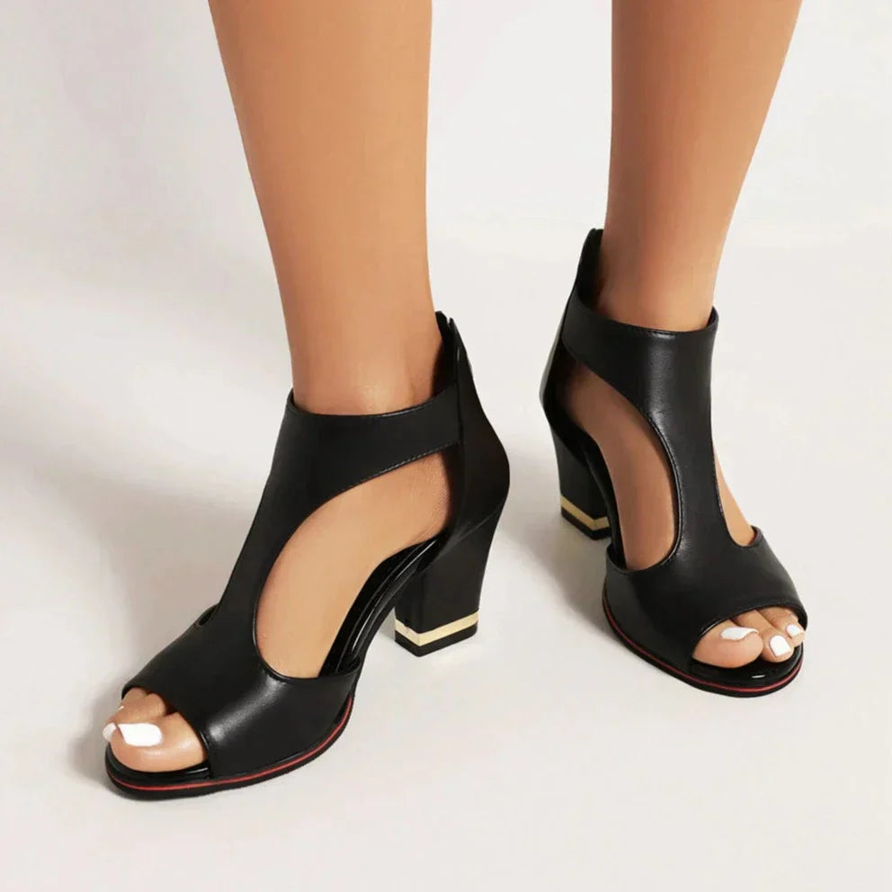 Elegante Dames Sandalen met Hak | Stijlvol & Comfortabel