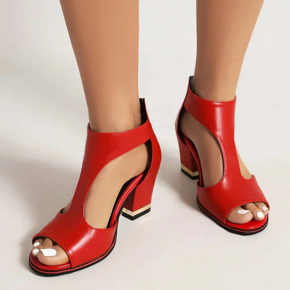 Elegante Dames Sandalen met Hak | Stijlvol & Comfortabel