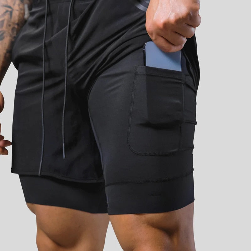 Luca Mannen Sportbroek 2-in-1 voor Comfort en Ondersteuning tijdens Workouts-6