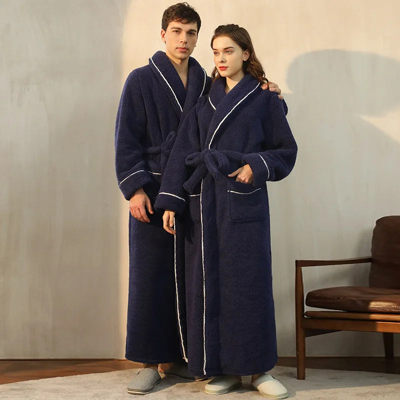 NOAH | Luxe Badjas met Ceintuur – Comfortabel & Stijlvol