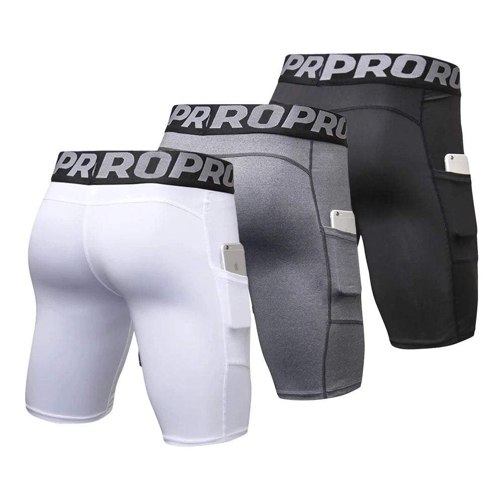 Lucas Heren Korte Broek - Compressie Shorts voor Actieve Lifestyle-2