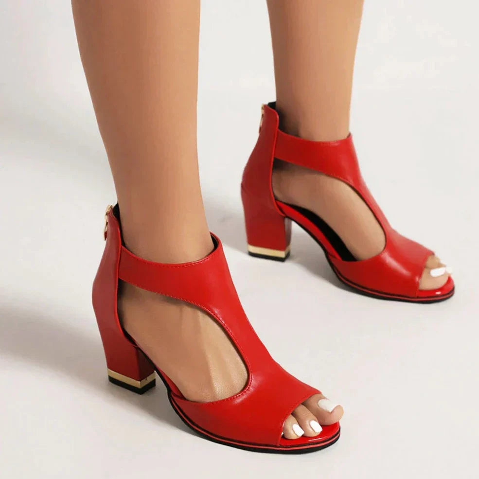 Elegante Dames Sandalen met Hak | Stijlvol & Comfortabel