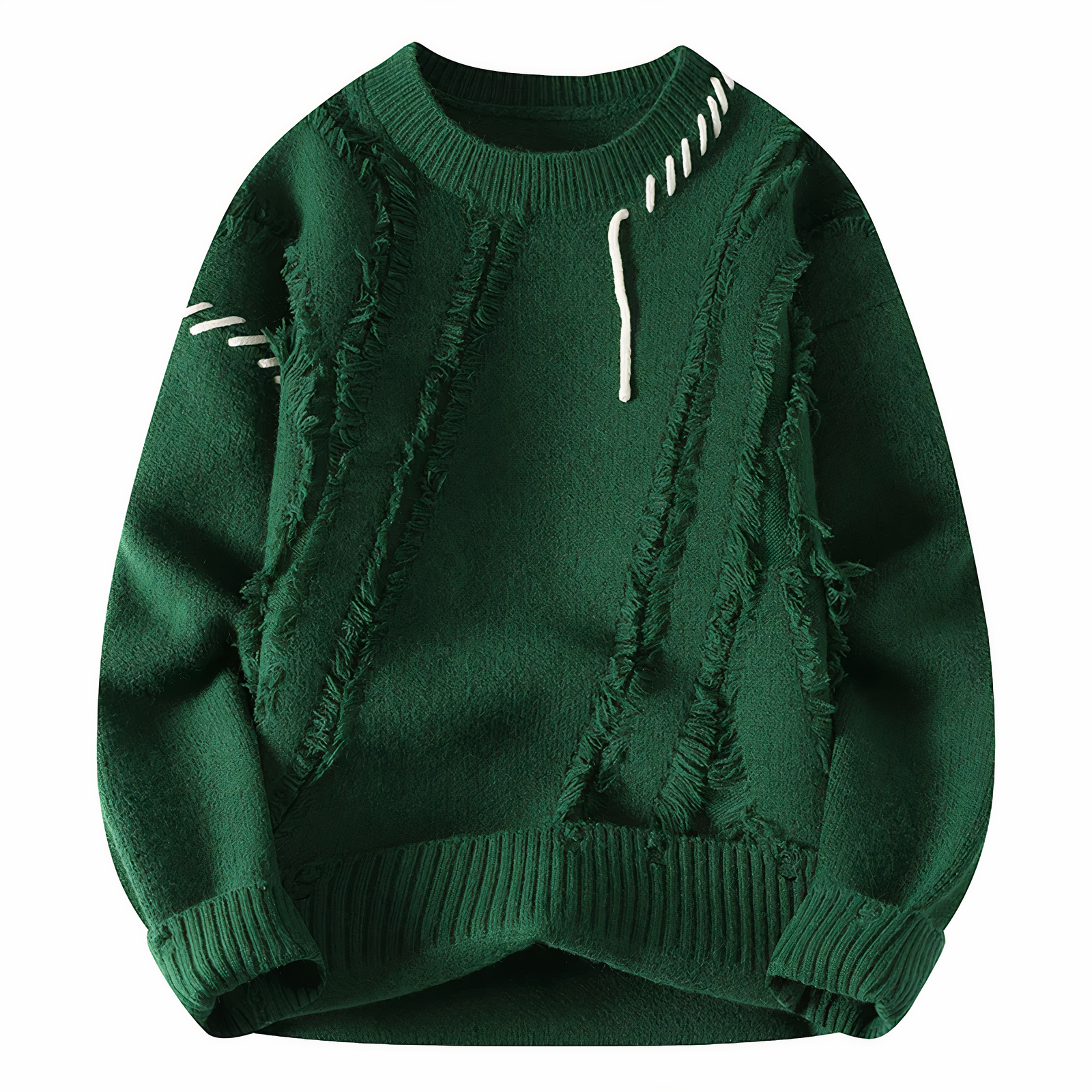 JULIAN | Stijlvolle Patchwork Sweater voor Heren – Uniek & Trendy