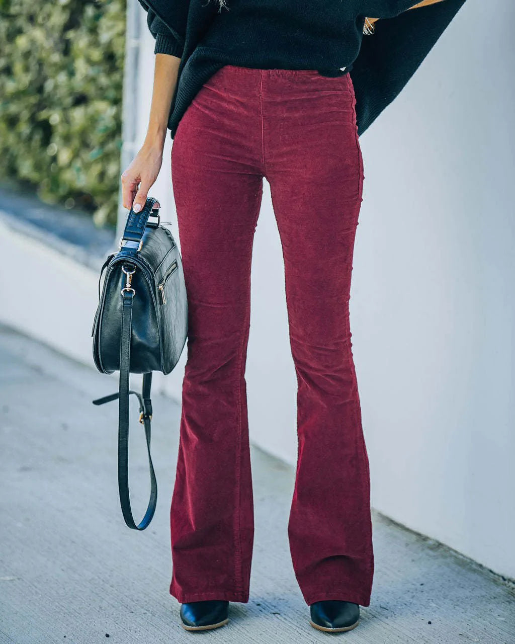LIVIA | High Waist Flare Pants voor Dames – Trendy & Comfortabel