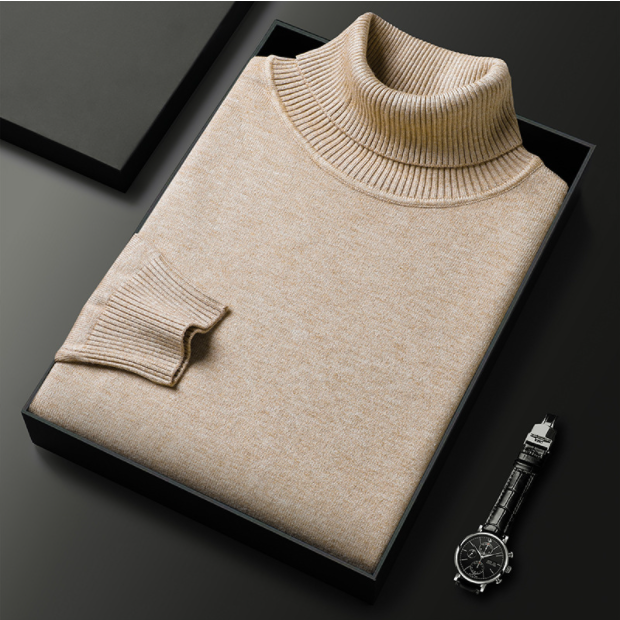 LEON | Luxe Heren Coltrui – Stijlvol & Warm