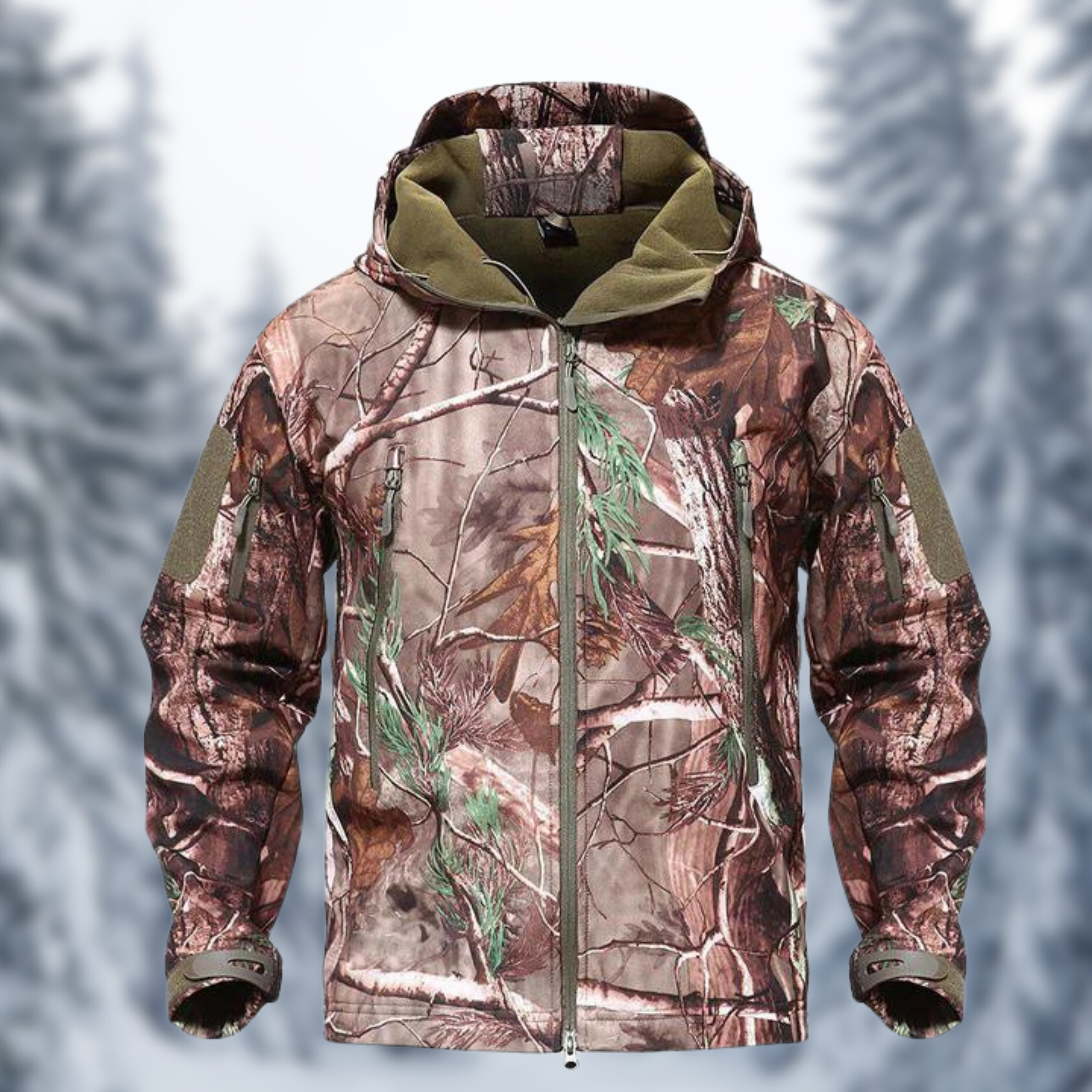 Heren Thermo Jas met Waterafstotende Bescherming en Tijdloze Stijl