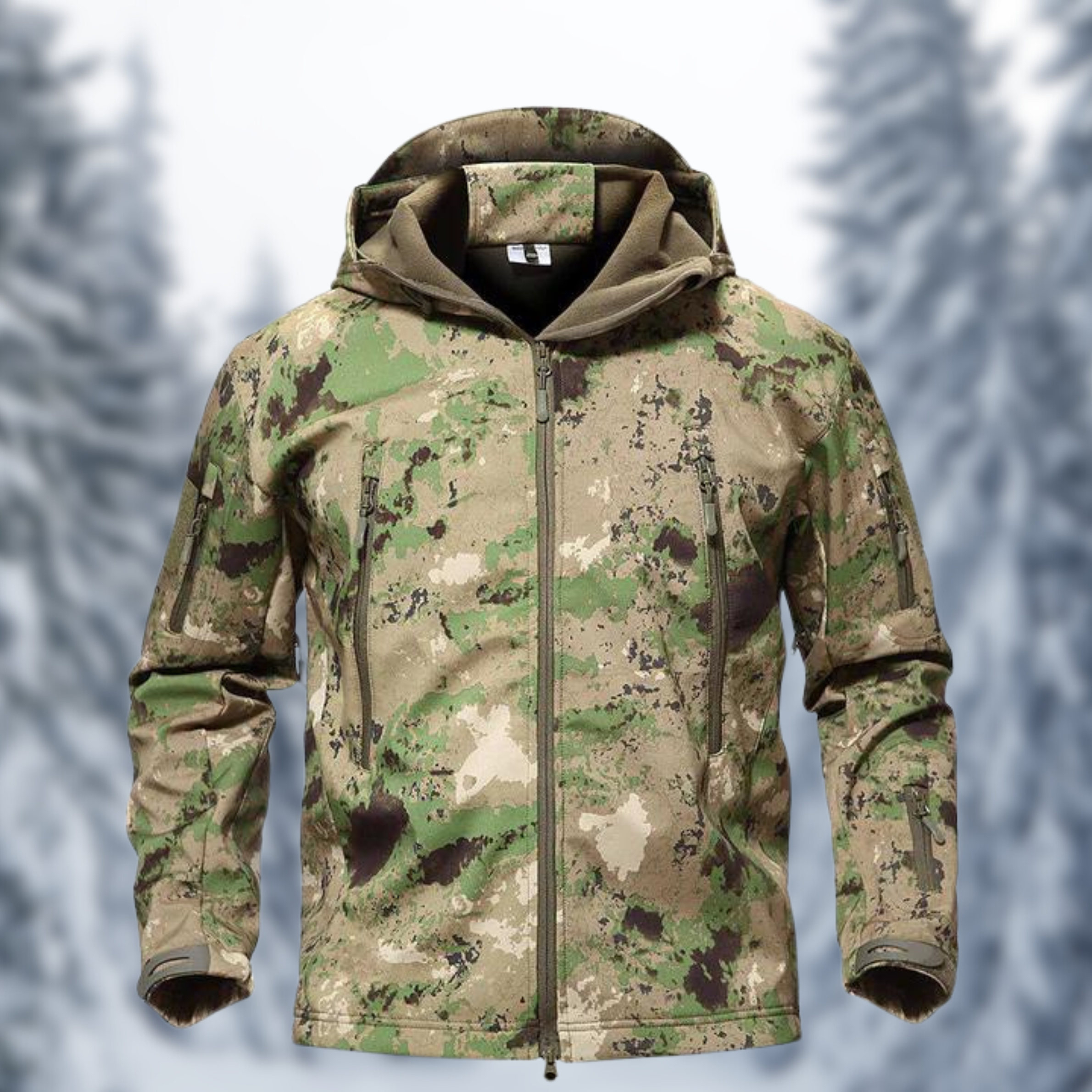 Heren Thermo Jas met Waterafstotende Bescherming en Tijdloze Stijl