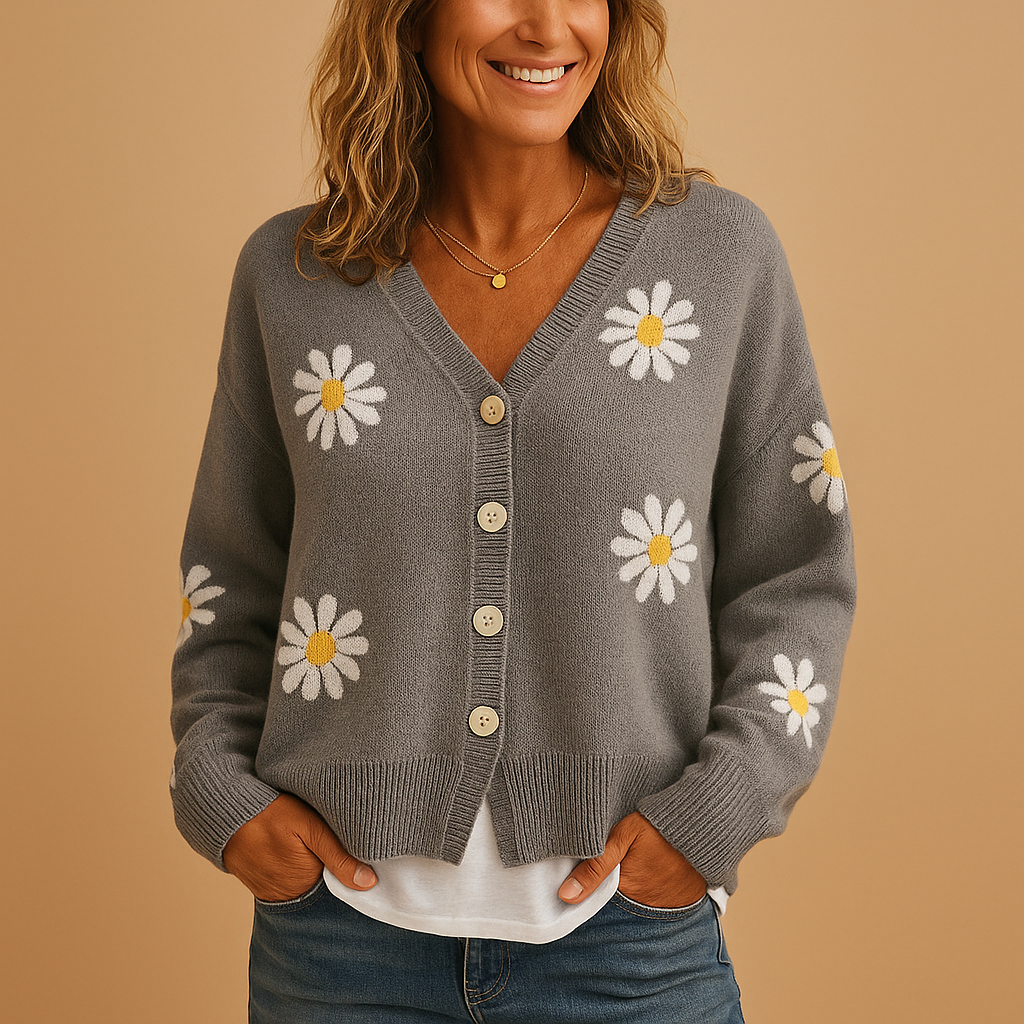 Dames Vest – Gebreid – Warm & Stijlvol – Met Knopen