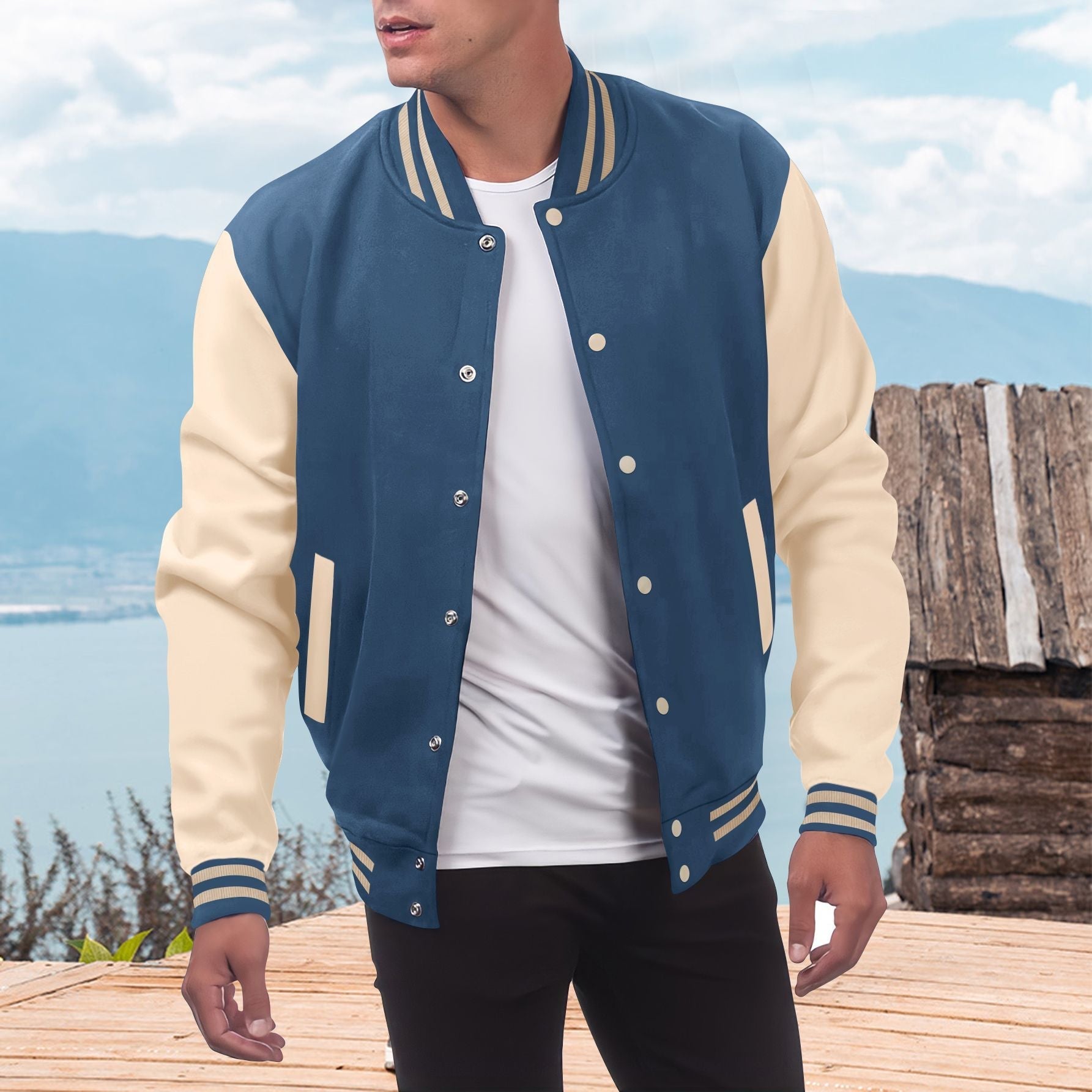 Heren Collegejack – Sportief & Casual Jack voor Elke Dag