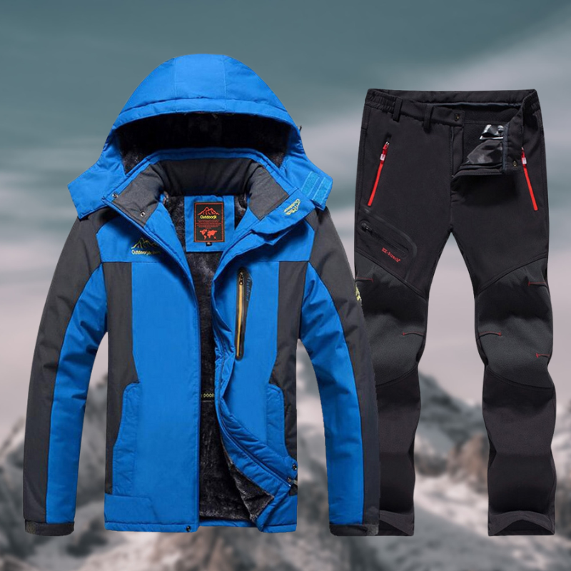 Heren Skipak – Waterdicht & Warm – Jas en Broek Voor Winter en Outdoor
