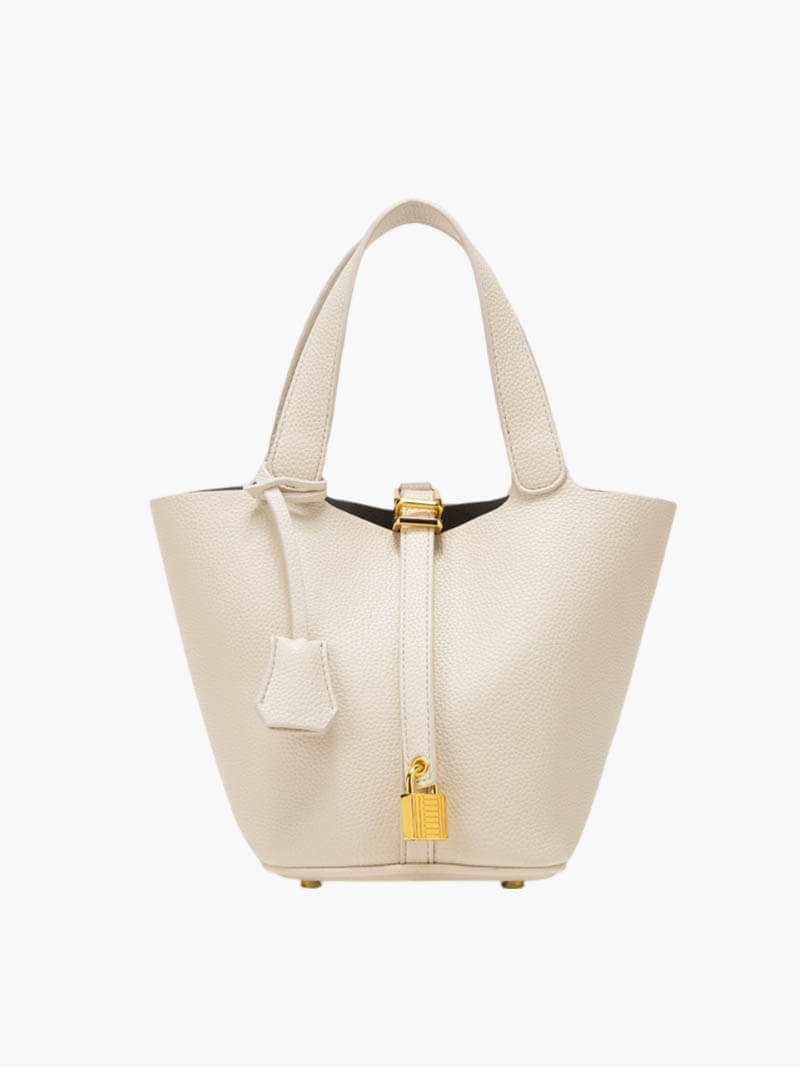 ELENA | Elegante Vegan Tas met Metalen Slot – Luxe & Veelzijdig