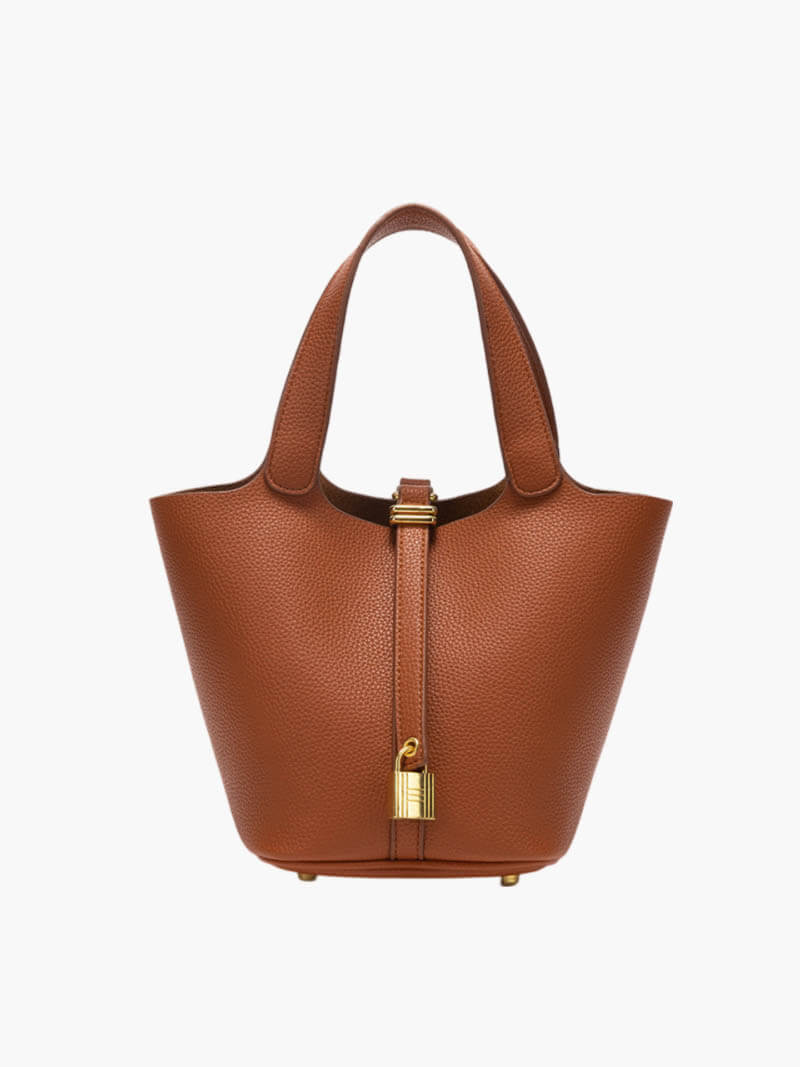 ELENA | Elegante Vegan Tas met Metalen Slot – Luxe & Veelzijdig