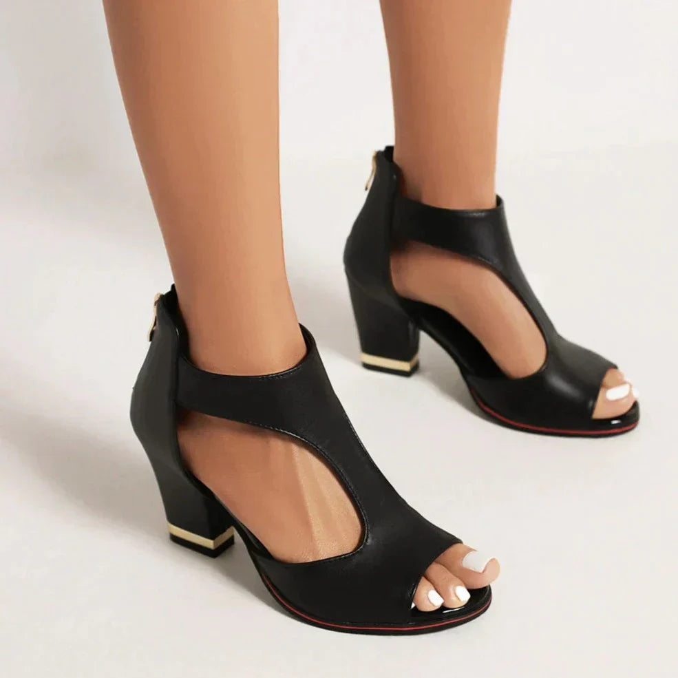 Elegante Dames Sandalen met Hak | Stijlvol & Comfortabel