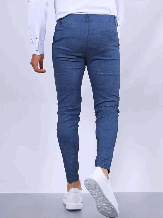 Heren chino | Slim fit broek met moderne pasvorm en stijlvolle uitstraling
