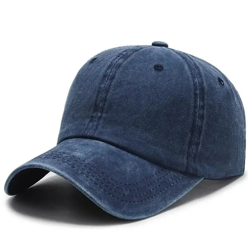 Unisex gewassen baseballpet – verstelbaar en stijlvol