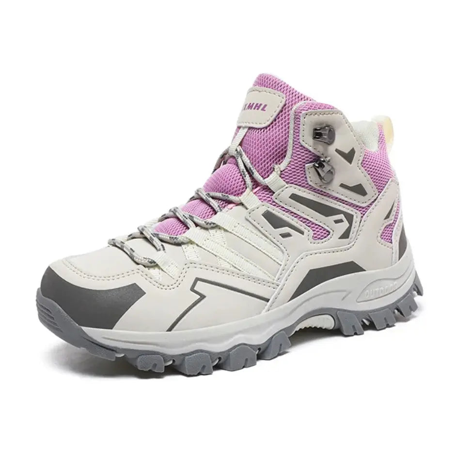 Hoge Wandelschoenen voor Dames | Lichtgewicht Ontwerp met Goede Grip