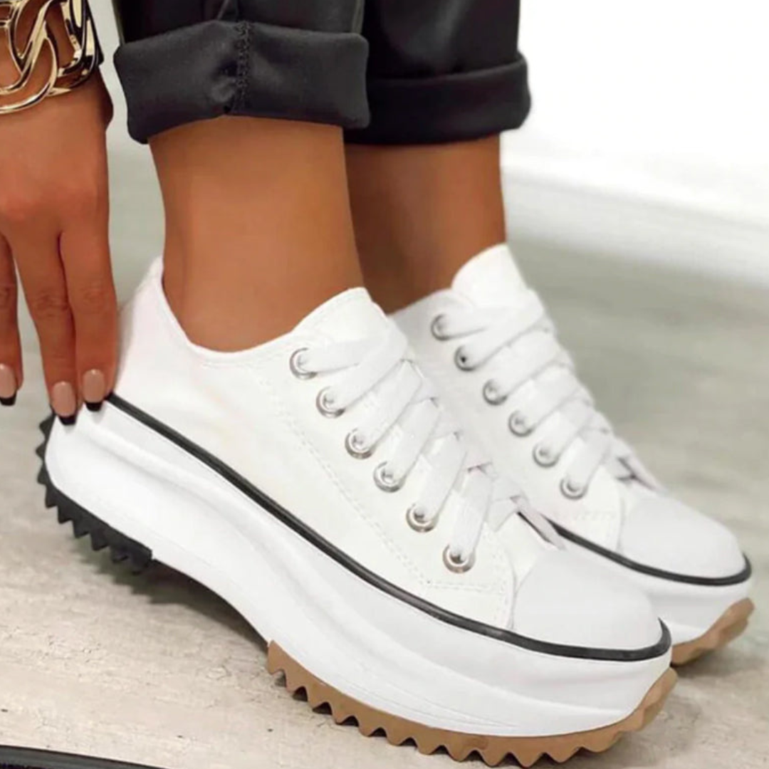 Dames sneakers met plateauzool – Stijlvol en veelzijdig