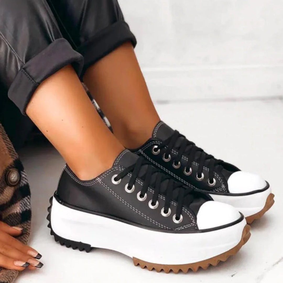 Dames sneakers met plateauzool – Stijlvol en veelzijdig