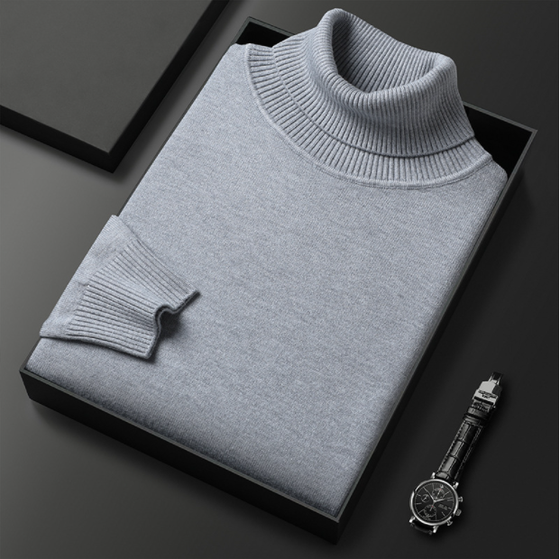 LEON | Luxe Heren Coltrui – Stijlvol & Warm