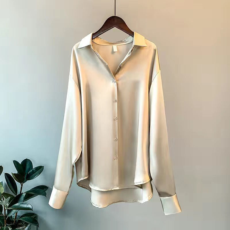 Elena | Zijdeblouse Dames | Elegant & Verfijnd Design