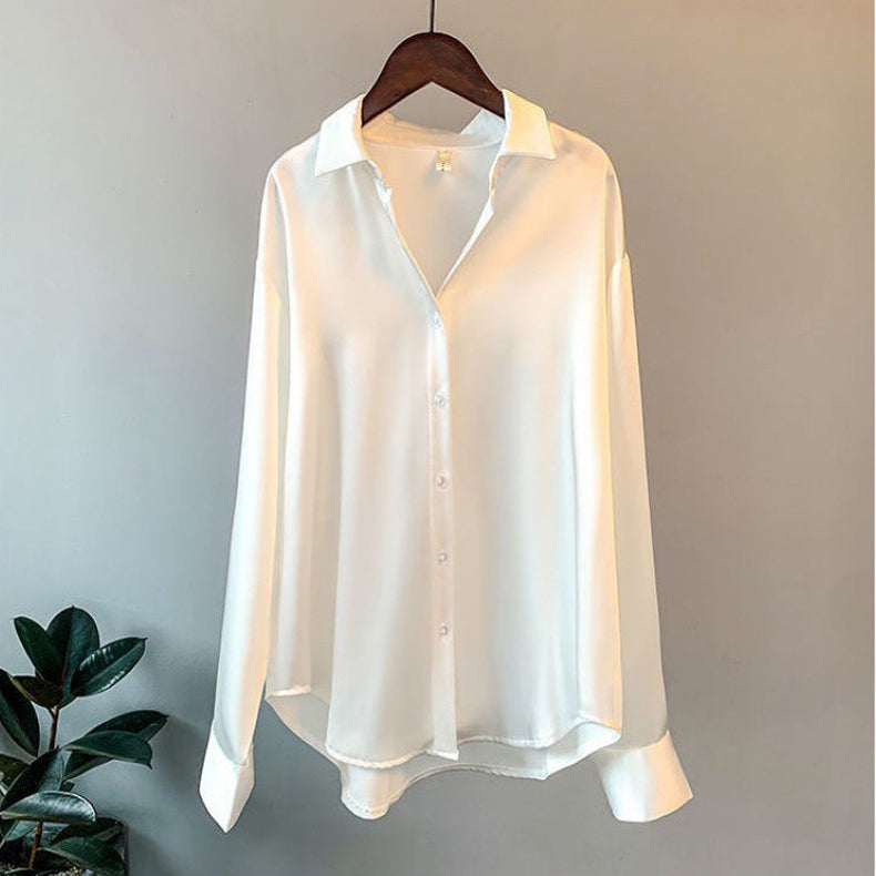 Elena | Zijdeblouse Dames | Elegant & Verfijnd Design