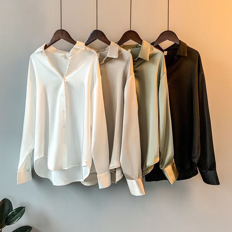 Elena | Zijdeblouse Dames | Elegant & Verfijnd Design