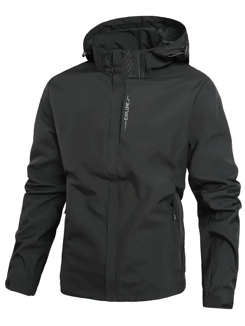Unisex Wind- en Regendichte Jas | Waterafstotende Outdoorjas voor Herfst