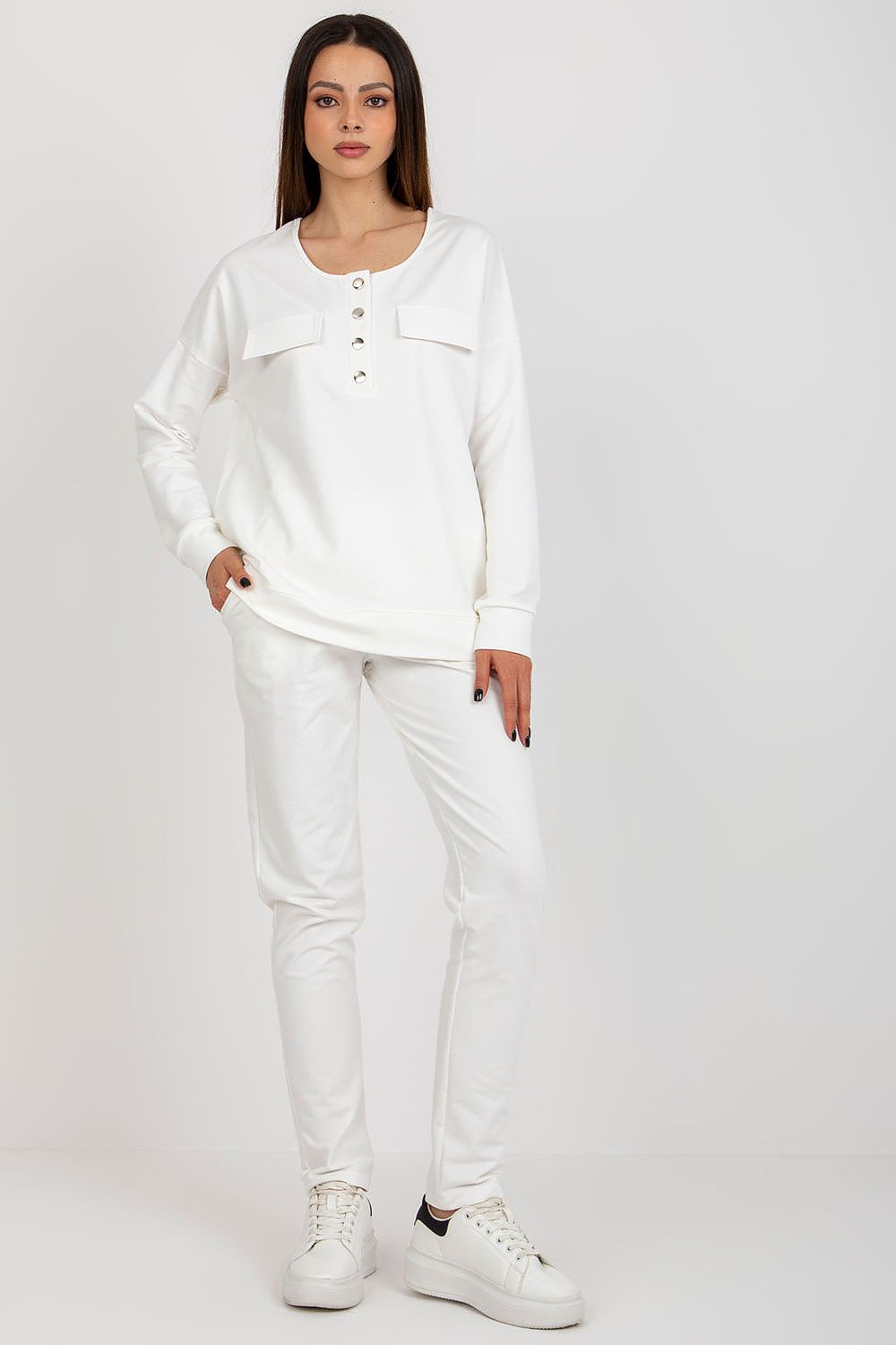 Livia - Luxe Lounge Set met Sweater en Slim Fit Broek