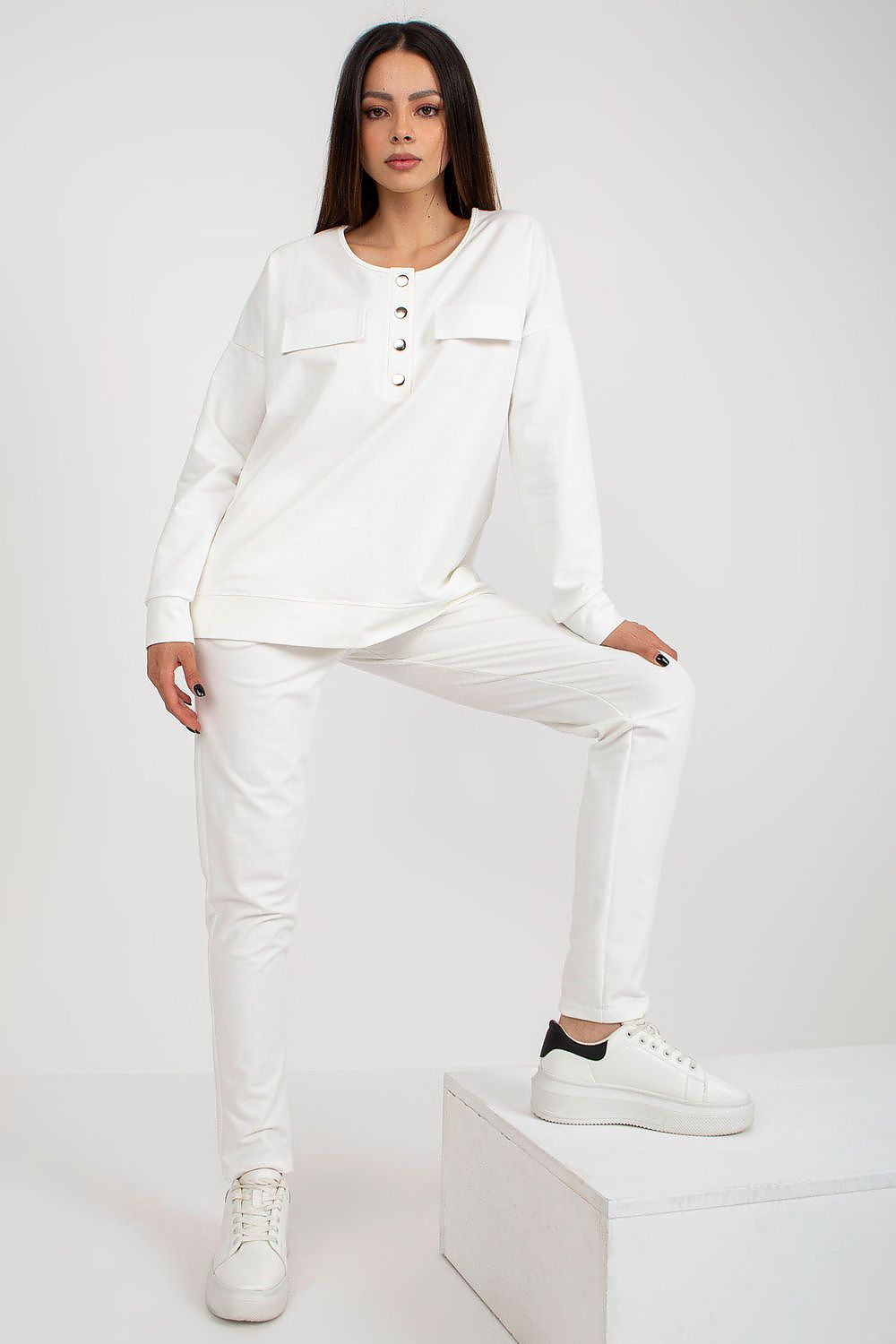 Livia - Luxe Lounge Set met Sweater en Slim Fit Broek