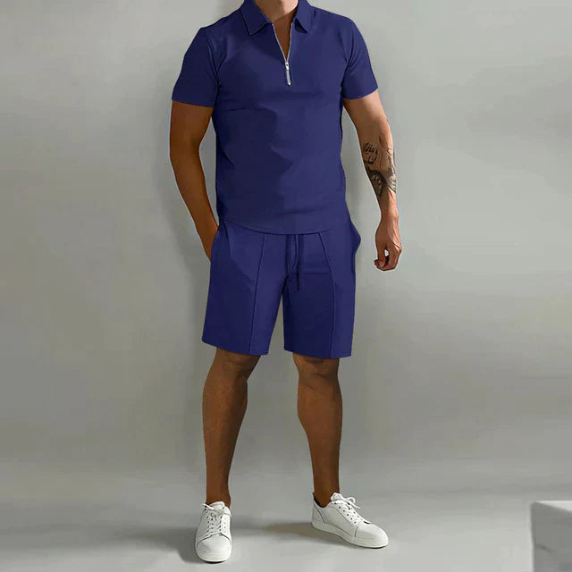 Mode Outlet | Luxe Polo & Short Zomerset voor Heren – Stijlvol & Comfortabel
