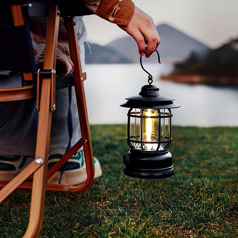 Oplaadbare LED Campinglamp – Verstelbare Helderheid voor Outdoor Verlichting